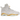 Air Jordan 6 Retro Craft Paris Olympics sneakers i profil med grå nuancer, ruskindspaneler og gennemsigtig sål med synlig stødabsorbering