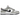 Nike Dunk Low Light Iron Ore sneakers i sideprofil med grå tekstiloverdel, sorte swoosh-detaljer og en hvid sål