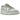 Nike Dunk Low SE Fleece Pack Honeydew sneakers set fra siden med lysegrøn overdel i blødt fleecemateriale, hvid mellemsål og grøn gummisål