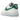 Nike Air Force 1 Low 07 SE 40th Anniversary Edition Sail Malachite sneakers i sideprofil med cremefarvet overdel, grøn swoosh og guld detaljer.