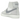 Nike Blazer Mid 77 Pro Club White Cement Grey sneakers i sideprofil med hvide læderdetaljer, grå ruskindspaneler og tydelig hvid gummisål