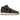 Air Jordan 1 Mid Purple Mocha sneakers sideprofil med lilla overdel, brun hælkappe, sort swoosh og hvid mellemsål i et klassisk basket-design