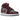 Air Jordan 1 Mid Cherrywood Red sneakers i sideprofil med mørkerød læderoverdel, hvid mellemsål og ikonisk sort Swoosh-detalje.