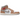 Air Jordan 1 Mid Rattan White College Grey sneakers set fra siden med lysebrun ruskindsoverdel, hvid læderbase og klassisk Nike Swoosh