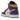Air Jordan 1 Mid Lakers (2022) sneakers i vinklet profil med lilla og gult læderdesign samt sort Swoosh og hvid mellemsål