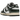 Nike Dunk Low Vintage Green (2022) sneakers i profil med grønne læderoverlejringer, hvide paneler og klassisk Nike swoosh.