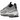 Nike Air Max 97 Silver Bullet sneakers i vinklet profil med den ikoniske metalliske sølvoverdel, bølgede linjer og fuld længde Air-enhed i sålen