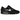Nike Air Max 90 Black Marina Iron Grey White sneakers set fra siden med sort læder og grå mesh detaljer samt hvid mellemsål med Air enhed
