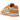 Nike Dunk Low AS Safari Swoosh Kumquat sneakers sideprofil med orange Safari-mønstret læderoverdel, mørk swoosh og hvid gummisål