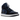 Air Jordan 1 Mid Split French Blue sneakers i sideprofil med ikonisk todelt blå og hvid læderkonstruktion, sort swoosh og hvid mellemsål