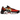 Nike Air Max Plus Sunset Orange Yellow sneakers i vinkelret visning med orange og gul gradient mesh overdel samt sorte detaljer