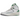 Air Jordan 2 Retro Lucky Green sneakers i profil med hvid læderoverdel, grønne detaljer, slangeskindsmønster og klassisk snøresystem