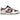 Nike Dunk Low Retro PRM Valentine's Day sneakers i en vinklet visning med cremehvid base, bordeauxrøde detaljer og det ikoniske Nike-swoosh.
