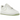 Nike Air Force 1 Low 07 White Honeydew sneakers set fra siden med hvid læderoverdel, lysegrøn swoosh og klassisk hvid mellemsål med Air-dæmpning.