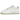 Nike Air Force 1 Low 07 White Honeydew sneakers set fra siden med hvid læderoverdel, grøn swoosh-detalje og klassisk hvid mellemsål.