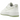 Nike Air Force 1 Low 07 White Honeydew sneakers set fra siden med hvid læderoverdel, lysegrøn swoosh og matchende sål