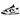 Nike Dunk Low Jumbo Reverse Panda sneakers sideprofil med hvid læderbase, sorte overlejringer, kraftige snørebånd og synlig skumtunge