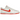 Nike Dunk Low Retro White Picante Red sneakers i sideprofil med hvid læderoverdel, røde overlays og rød swoosh-detalje