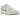 Nike Dunk Low Retro Summit White Light Smoke Grey sneakers set fra siden med hvide læderdetaljer, grå swoosh og klassisk gummisål