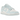 Nike Dunk Low Glacier Blue sneakers i en klassisk sideprofil med hvid læderbase, lyseblå detaljer, matchende snørebånd og hvid mellemsål.