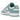 Nike Dunk Low Denim Turquoise sneakers set fra siden med denimoverdel i turkise nuancer, hvide læderdetaljer og matchende hvid gummisål