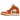 Air Jordan 1 Mid SE Sport Spice sneakers i profil med hvid læderoverdel, orange detaljer og sort Nike Swoosh på siden