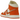 Air Jordan 1 Mid SE Sport Spice sneakers i profil med hvid læderbase, orangefarvede ruskindspaneler og klassisk sort Swoosh på siden