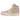 Jordan 1 High Zoom Air CMFT 2 Muslin Plum Chalk sneakers i vinklet profil med hvid og lilla overdel samt klassisk snøring