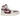 Air Jordan 1 High Zoom Air CMFT 2 Bordeaux sneakers i sideprofil, der viser dybrød ruskindsoverdel, hvid mellemsål og sort Nike swoosh-detalje