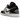 Air Jordan 1 Low SE Concord sneakers i sideprofil med sort laklæder, hvid læderoverdel og gennemsigtig sål