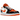 Air Jordan 1 Low Halloween (2023) sneakers i vinklet profil med orange og sort læderoverdel, matchende sort sål og klassisk sort Swoosh-detalje.