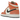 Air Jordan 1 Mid SE Orange Suede sneakers set fra siden i en blanding af ruskind og glat læder med orange nuancer og hvid mellemsål