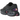 Nike Air Max Dn Anthracite Light Crimson sneakers i en vinklet visning med sort mesh-overdel, tydelig Dynamic Air-sål og røde accenter.