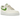 Nike Air Force 1 Low 07 SE Coconut Milk Chlorophyll sneakers set fra siden med beige læderoverdel, grøn swoosh og klassisk hvid mellemsål.