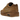 Nike Air Max 1 87 Luxe Ale Brown sneakers i en klassisk sideprofil med premium brune læderdetaljer og en synlig Air-enhed i hælen.