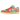 Nike SB Dunk Low Orange Emerald Rise sneakers i profil, der viser en levende orange overdel i ruskind med detaljer i smaragdgrøn og en hvid sål