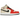 Air Jordan 1 Mid SS 88 Dunk Contest sneakers i hvid og rød sideprofil med rødt mønster på hæl, klassisk sort swoosh og hvid sål