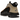 Nike Air Max Penny 1 Rattan sneakers i vinkelret visning med brun mocka overdel, hvide snørebånd og synlig Air enhed i hælen