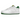 Nike Air Force 1 Low Retro QS West Indies sneakers sideprofil med hvid læderoverdel, grøn Swoosh, West Indies-detalje ved hælen og klassisk gummisål