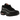 Nike Air Max 95 Black Grey Safety Orange sneakers i sideprofil med sorte lag, grå detaljer og lysende orange detaljer ved snørebåndene og swoosh