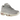 Nike Air Max 95 Grey Fog Pink Foam sneakers set fra siden med lagdelt design i grå nuancer, pink detaljer og synlig Air-dæmpning i sålen