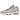 Nike Air Max 95 Grey Fog Pink Foam sneakers set fra siden med grå nuancer, lyserøde detaljer, lagdelt design og synlig Air-stødabsorbering