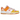 Nike Dunk Low Disrupt 2 Sunrise sneakers set fra siden med hvid læderoverdel, gule accenter, ikonisk Swoosh og lagdelt design