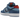 Nike SB Dunk Low Pro Why So Sad sneakers i vinklet profil med lyseblåt læder, marineblå overlays og broderet gul cykelrytter på hælen