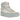 Nike Blazer Phantom Mid Goddess Of Victory sneakers, sideprofil med hvidt læder, cremefarvet mellemsål og guld-detaljer ved hælen.