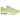 Nike Air Max 1 87 Volt Suede sneakers i en skrå profil med hvid mesh-overdel, grå ruskindspaneler og markante neongule detaljer.
