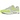 Nike Air Max 1 87 Volt Suede sneakers set fra siden med hvid mesh-overdel, grå ruskindsdetaljer og en markant neonfarvet Swoosh