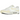 Nike Air Max 1 White Alabaster sneakers i vinklet profil med hvid mesh-overdel, alabastergule detaljer og den ikoniske synlige Air-enhed i hælen