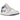Air Jordan 1 Low Pastel Purple sneakers set fra siden med hvide læderpaneler, pastel lilla overtræk, lilla swoosh og hvid sål