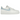 Nike Air Force 1 Low 07 University Blue Gingham sneakers set fra siden med hvid læderoverdel, lyseblåt gingham-mønster og klassisk gummisål